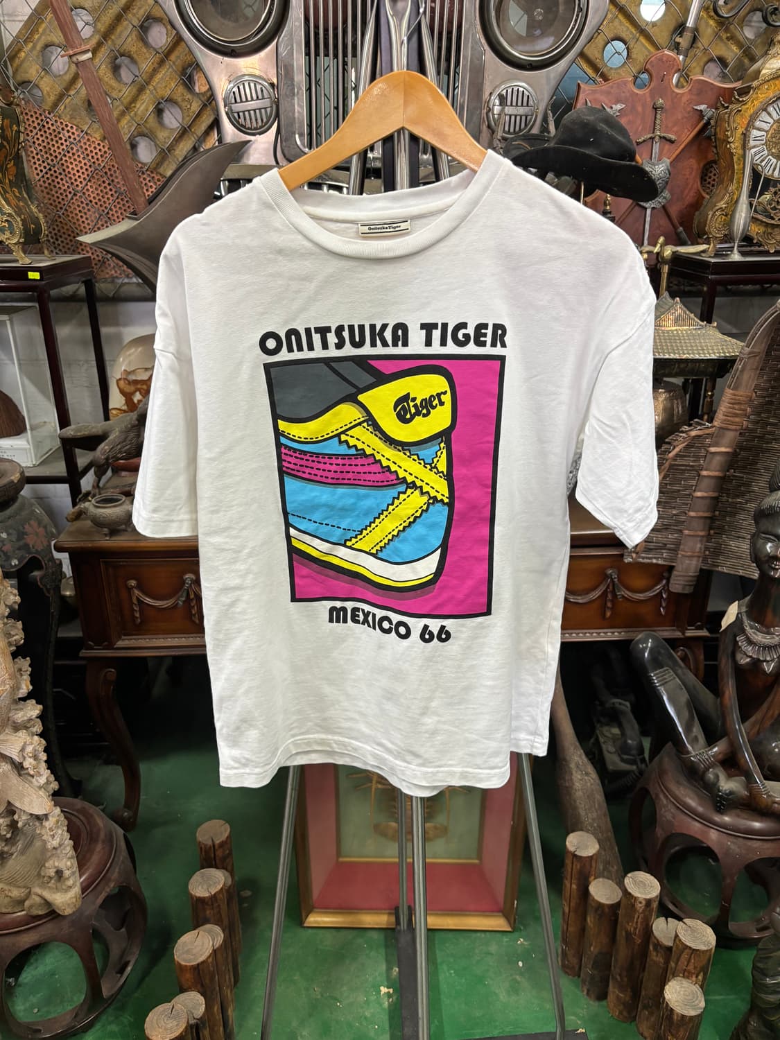 오니츠카 타이거 MEXICO 66 그래픽 오버사이즈 반팔 티셔츠 상품이미지1