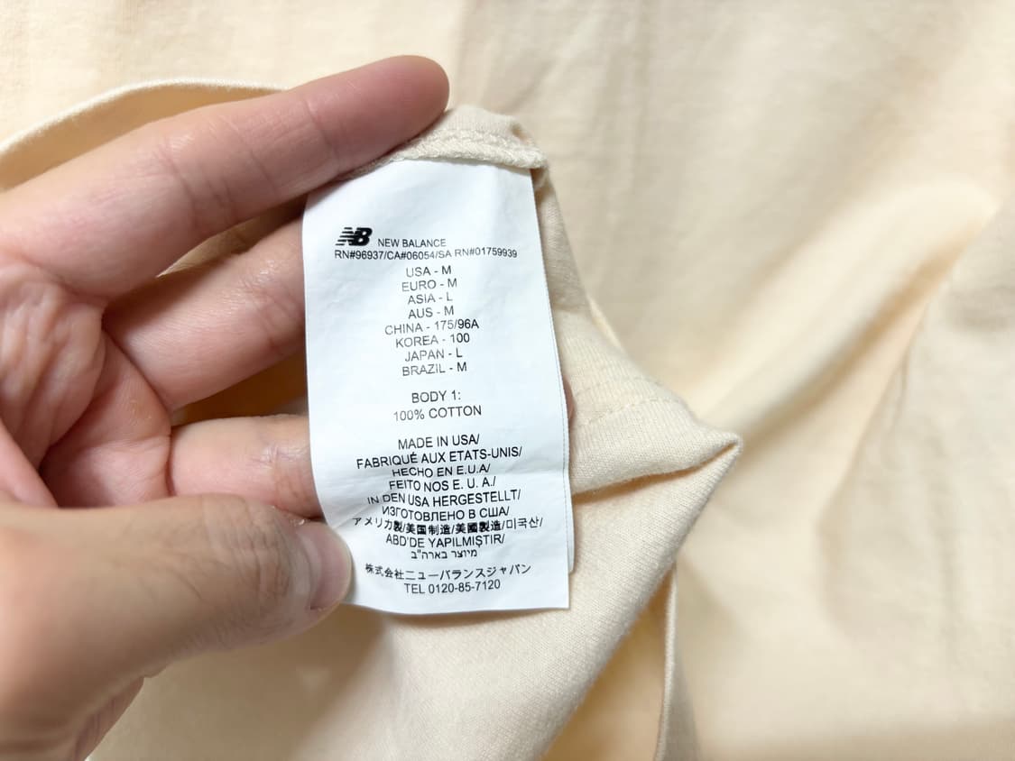 뉴발란스 티셔츠 95 미국산 상품이미지6