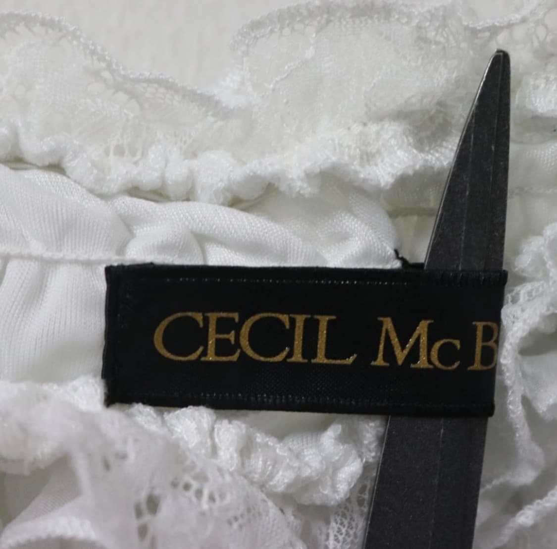 Cecil McBee 화이트 빈티지 반팔 상품이미지2