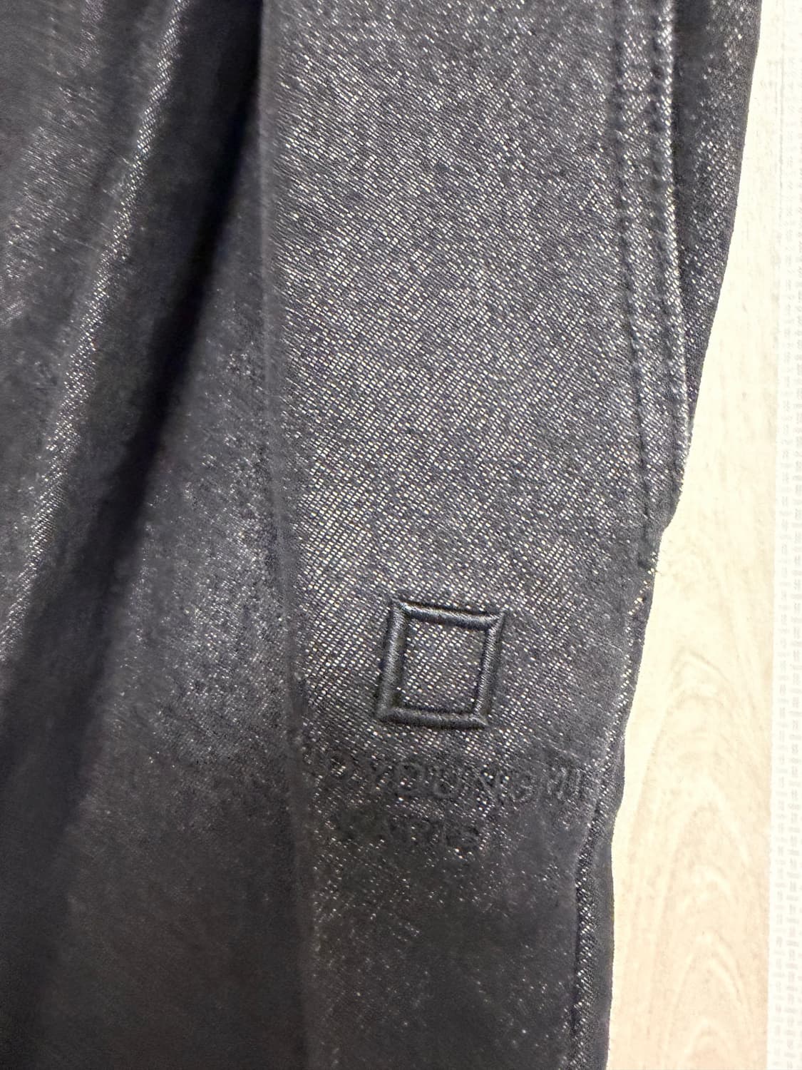 [48] 우영미 23시즌 밴딩데님팬츠 상품이미지3