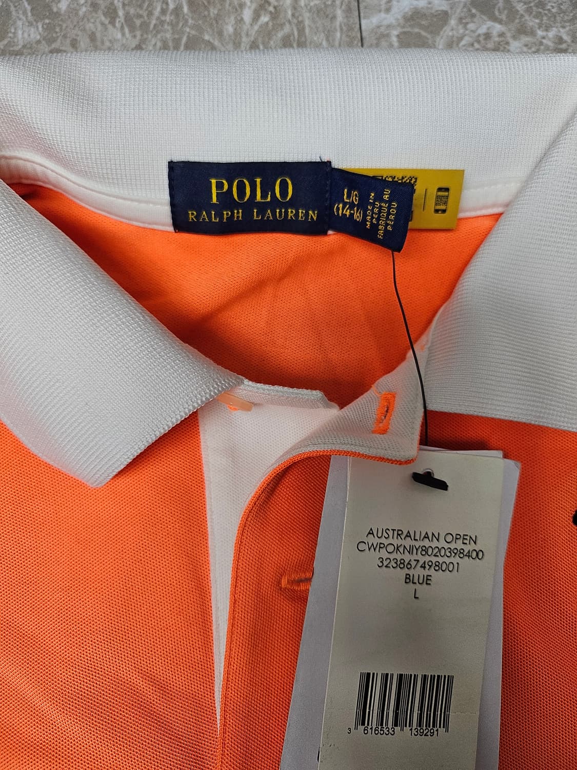 폴로 랄프로렌 아동 럭비 셔츠 L 상품이미지2