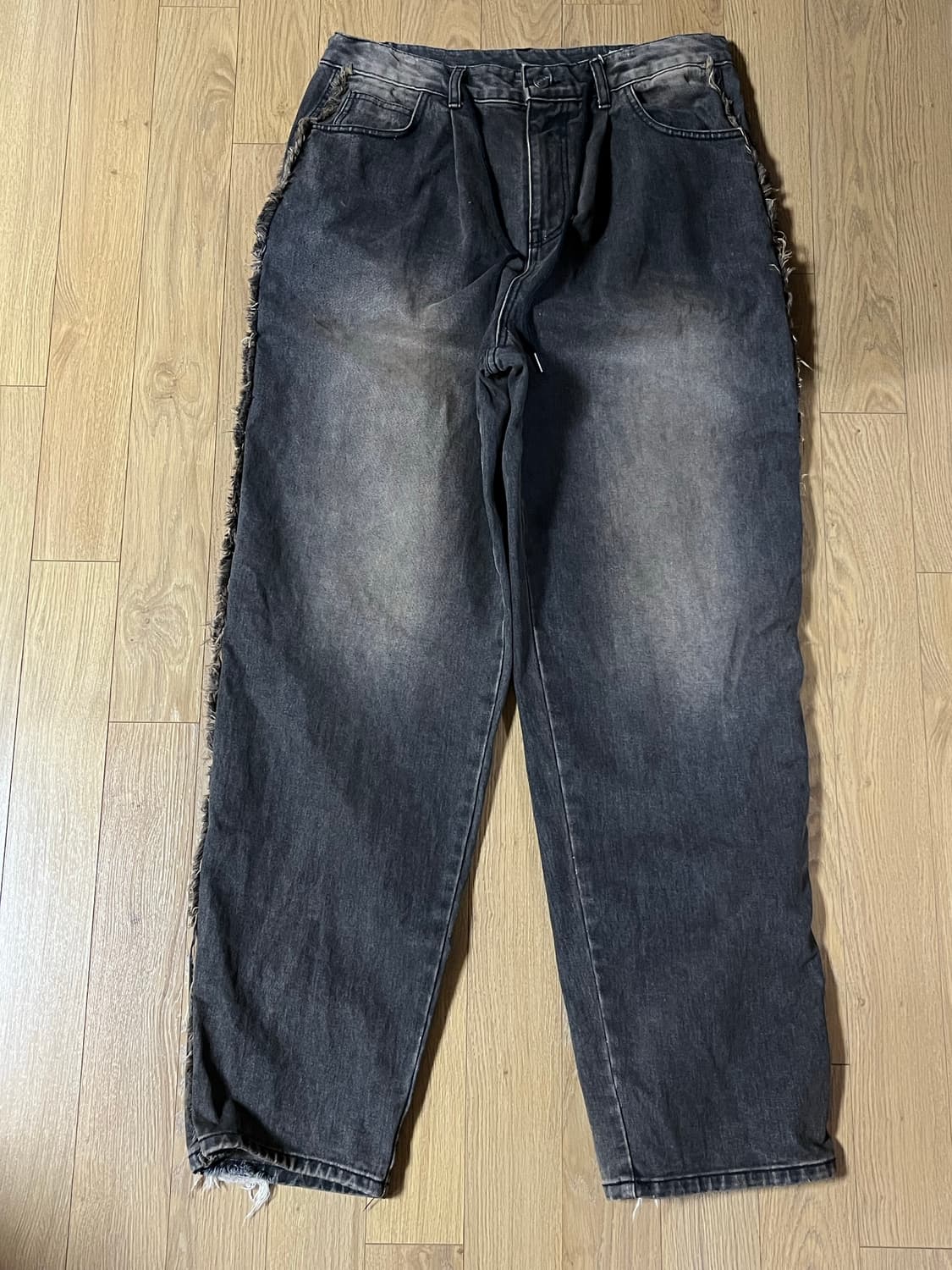 비에스래빗 미드90 사이드 라인 루즈핏 데님 [XL] 상품이미지1