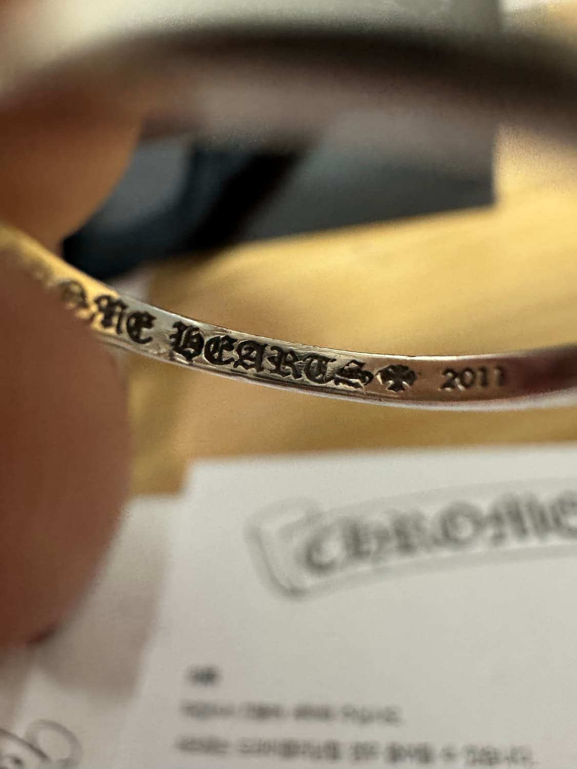 크롬하츠 반지 CH플러스 버블검링 상품이미지2