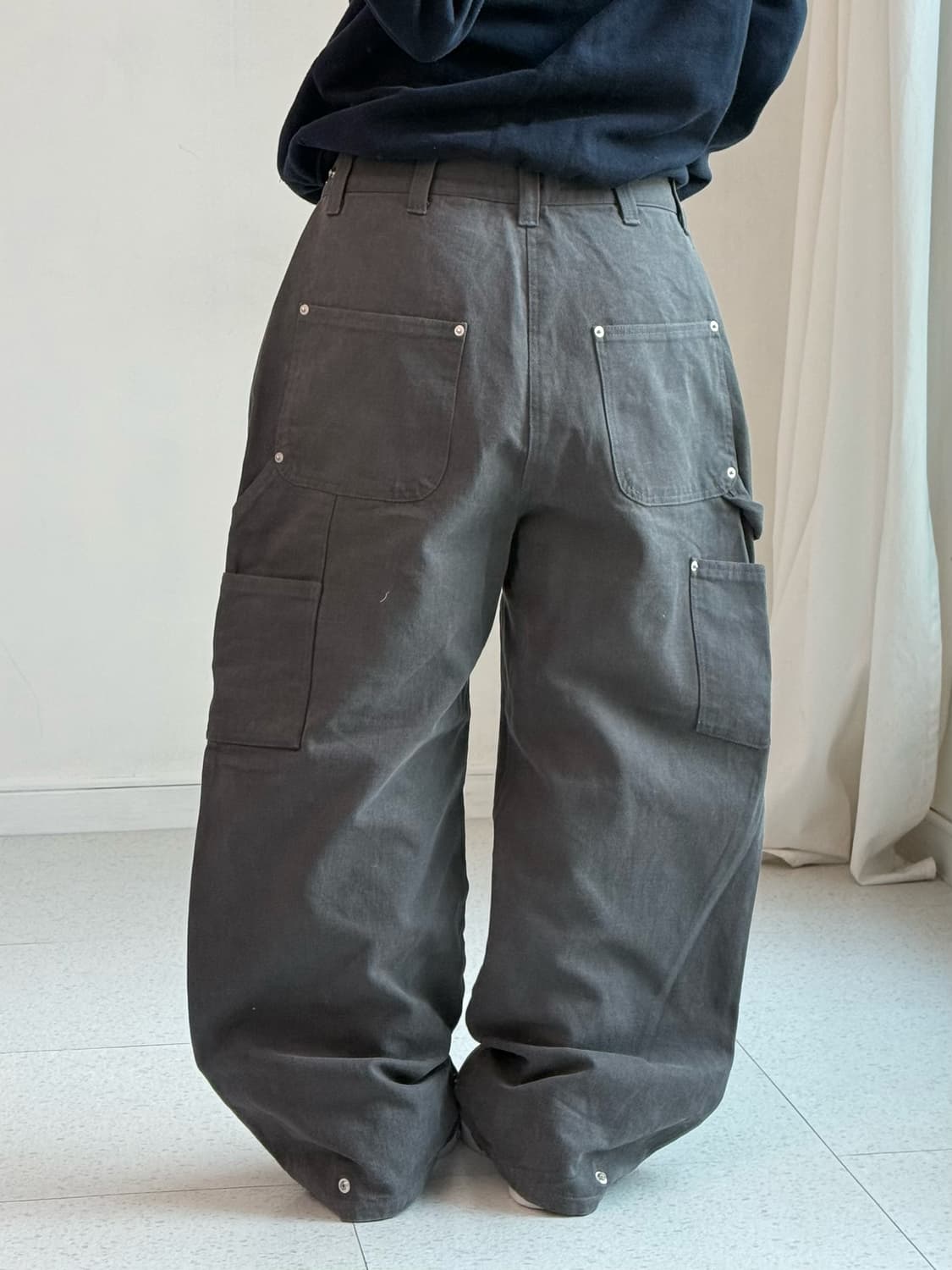 이지앤아트 어드저스터블 더블 워크팬츠 상품이미지4