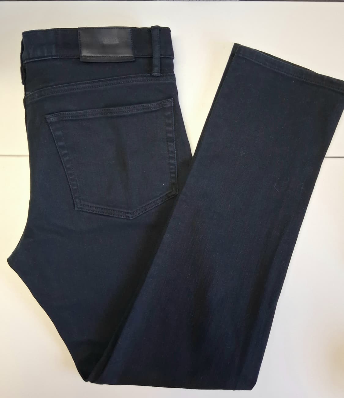 정품)버버리 브릿 블랙 스트레이트핏/남 32# 상품이미지3