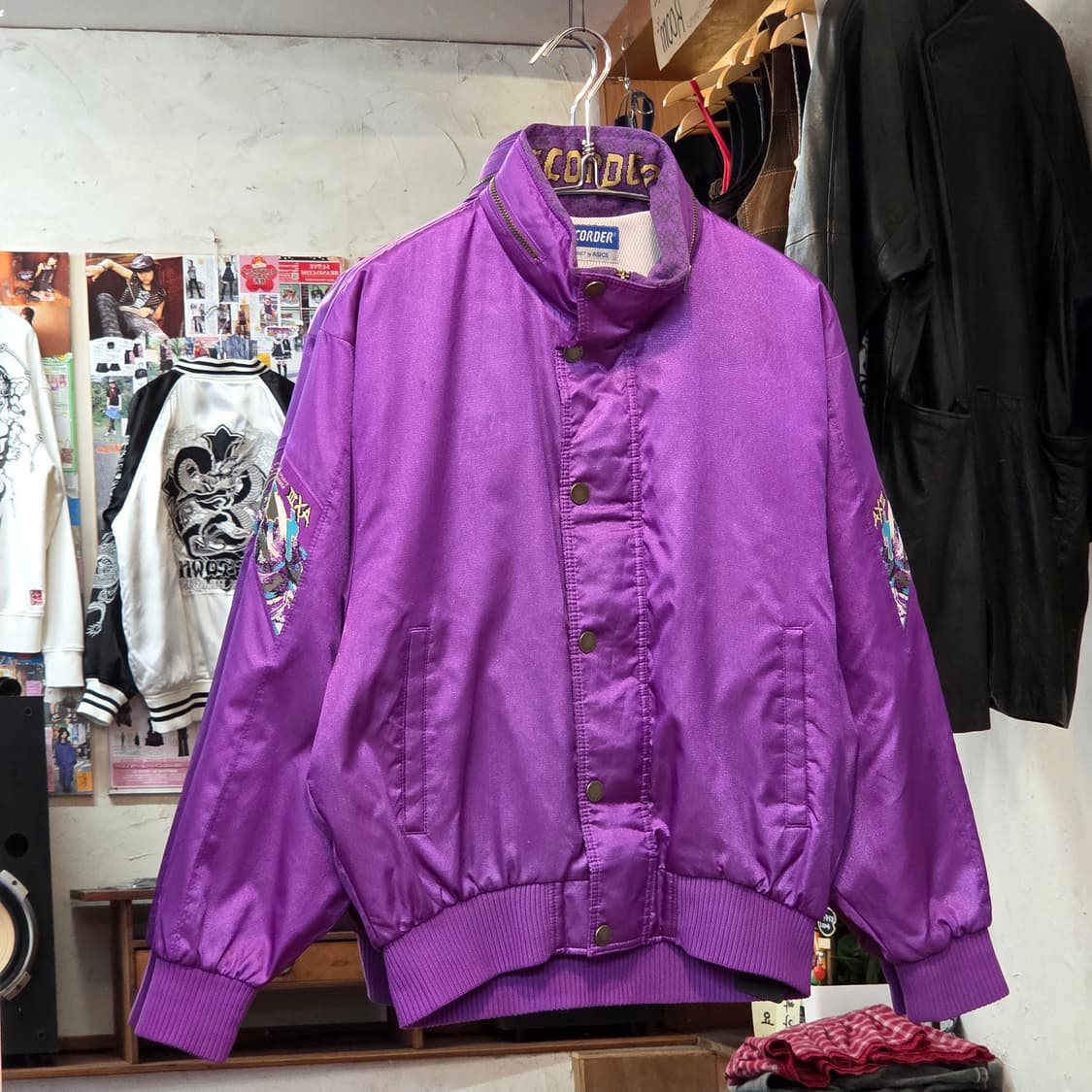 JPN 아식스 레이싱 봄버 점퍼 상품이미지1