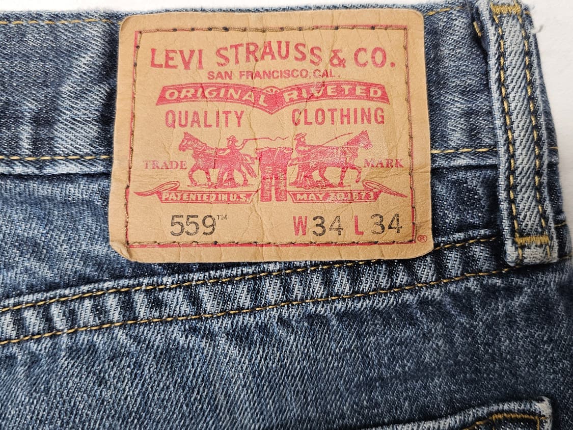 34x34 리바이스 559 중청 상품이미지5