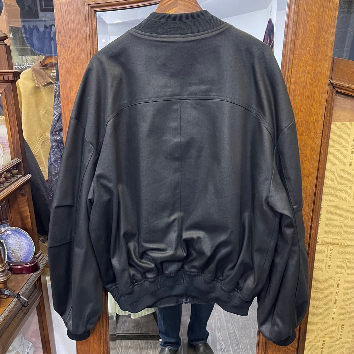 메종미네드 코팅데님 ma-1 자켓 상품이미지8