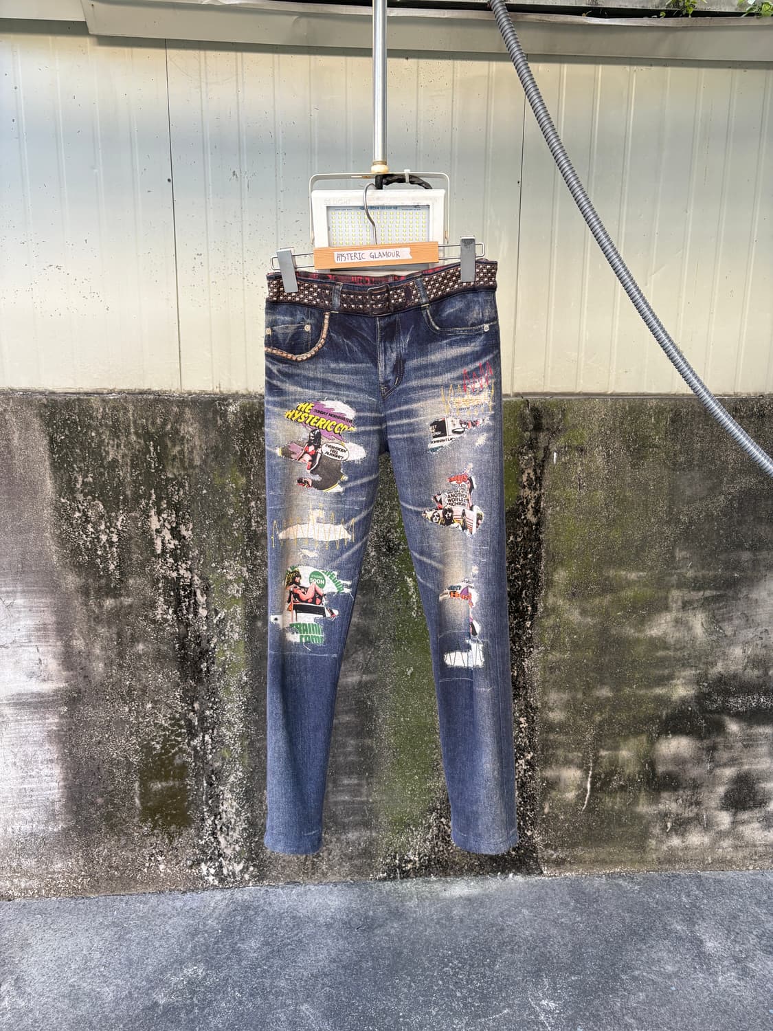 히스테릭 글래머 리버서블 트롱프뢰유 레깅스 상품이미지1