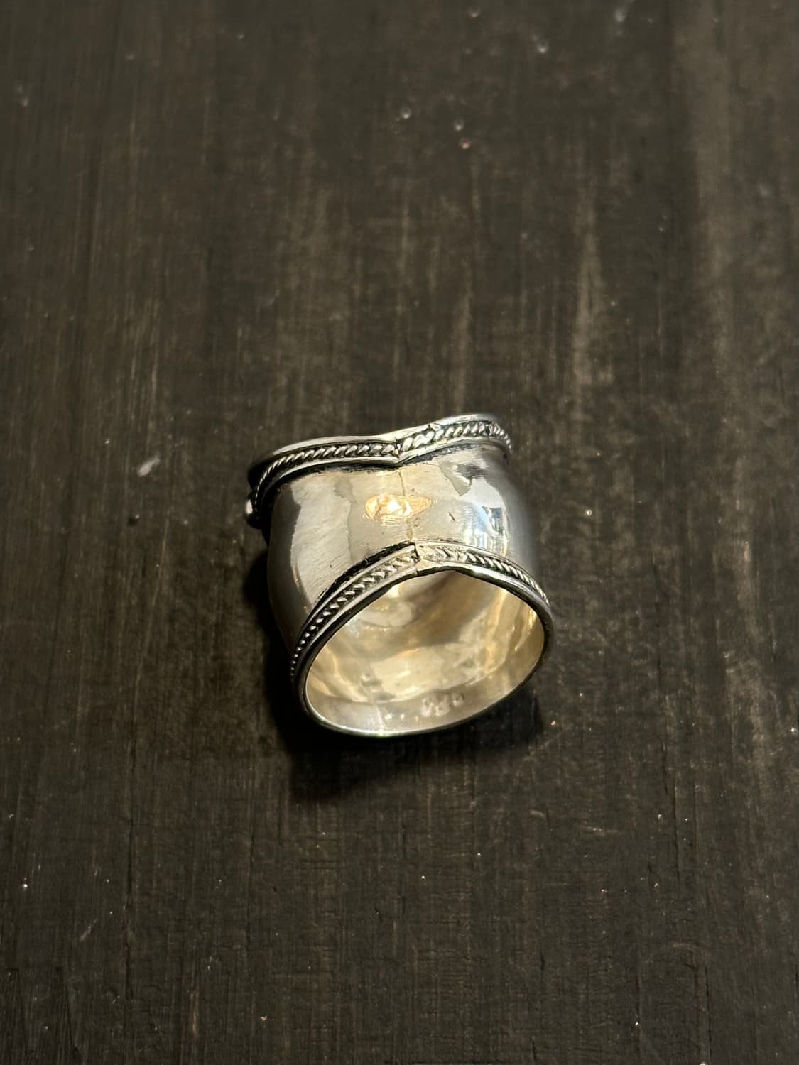 Vintage bold 925silver ring 상품이미지4