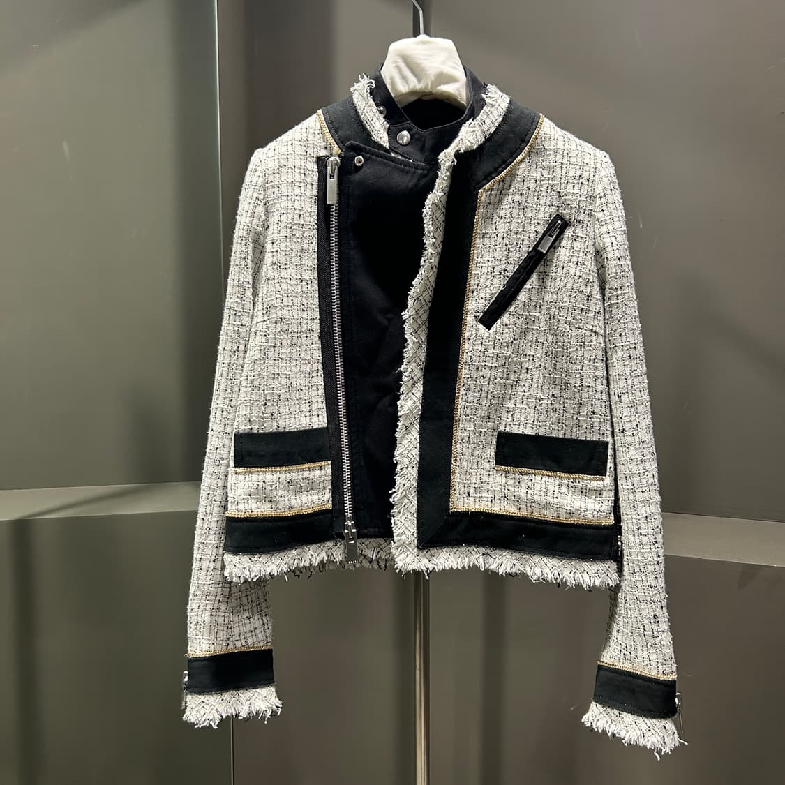 사카이 도킹 트위드 자켓 상품이미지1