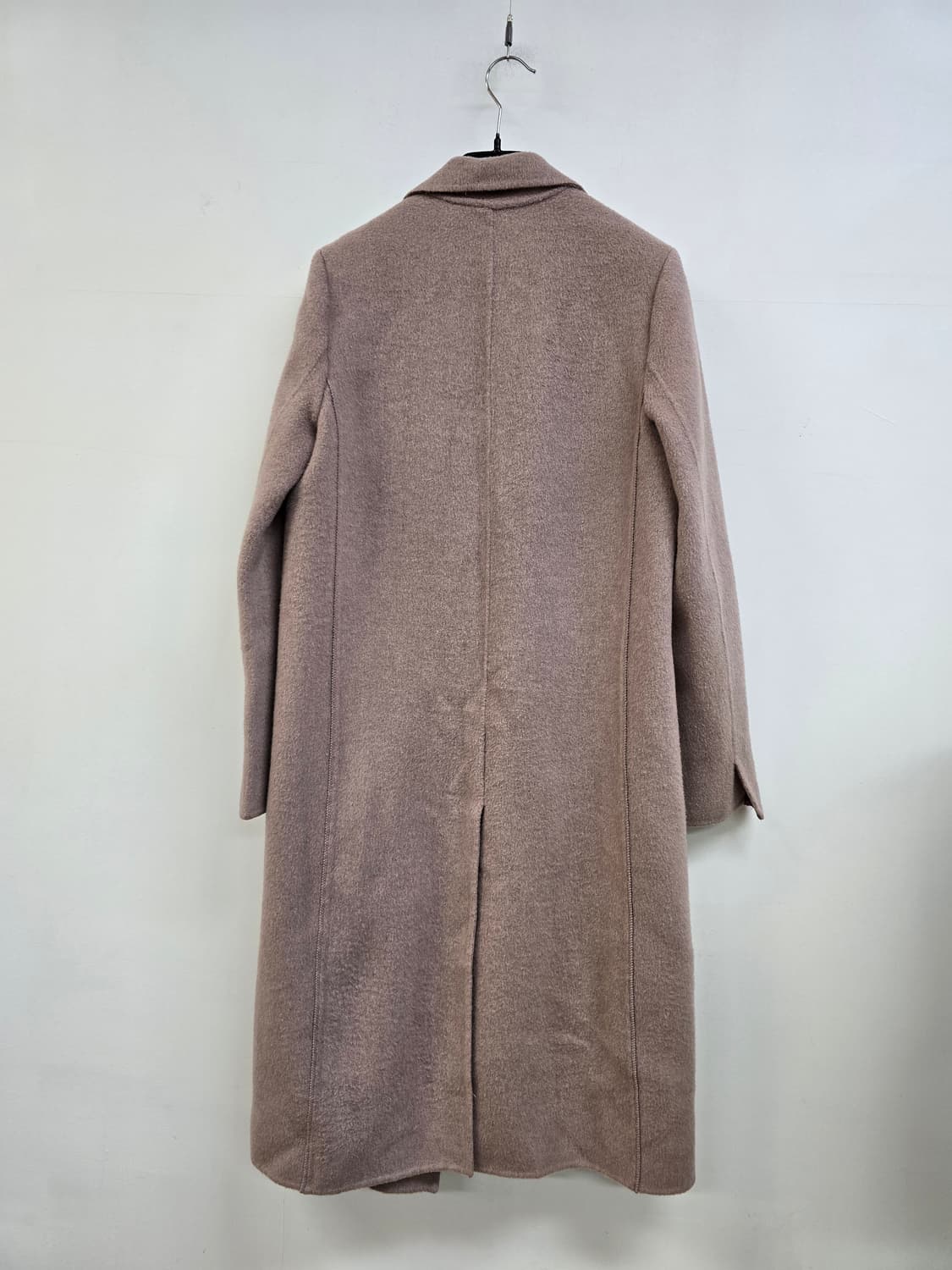 보브 캐시미어 블랜딩 오픈형 롱코트 상품이미지7