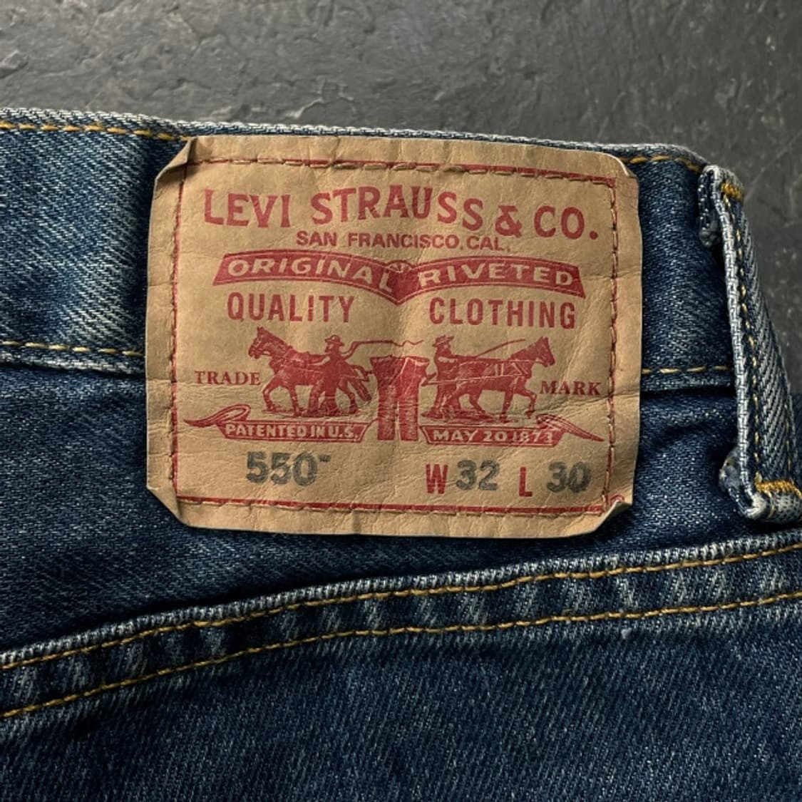 32 리바이스 550 릴랙스핏 청바지 상품이미지5