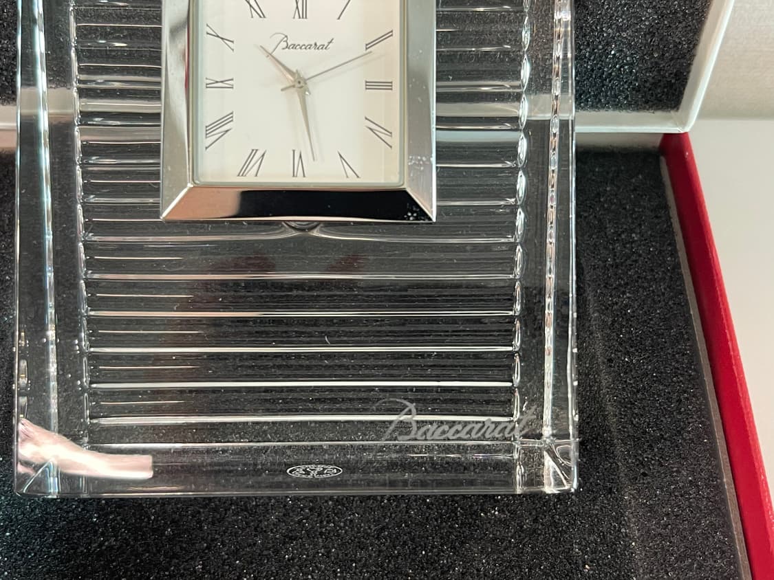 Baccarat 바카랏 가리레 탁상시계 바 카라 상품이미지4