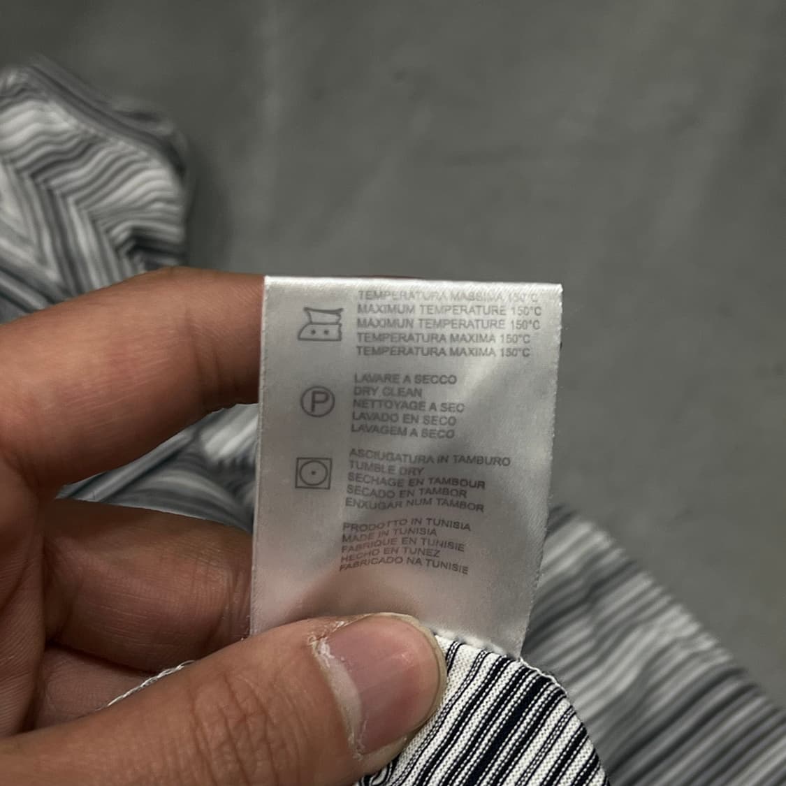  베르사체 스트라이프 하프 니트 +명품감정서 y16229 상품이미지8