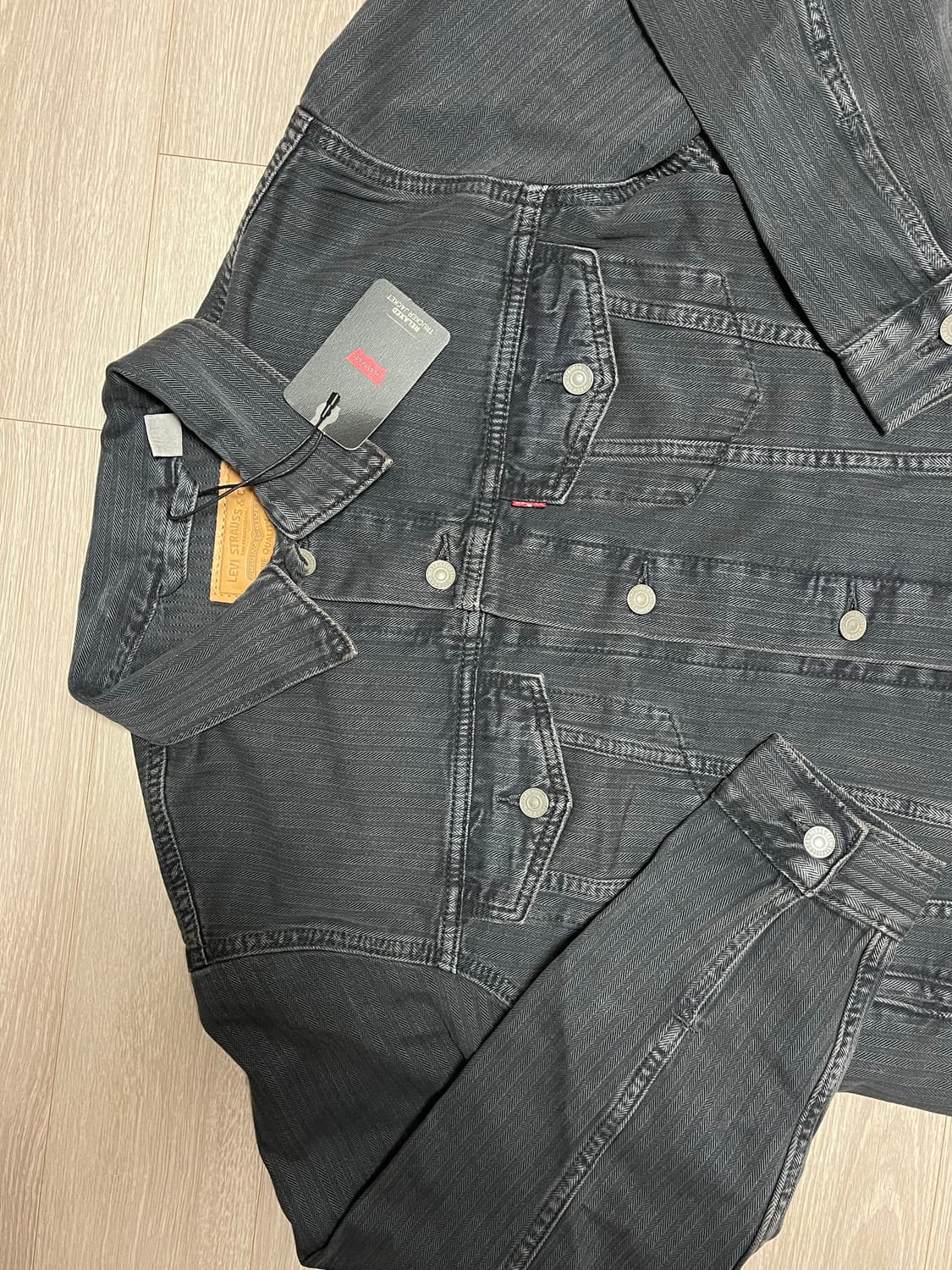 (희귀매물,새상품) 리바이스 3세대 헤링본 데님 트러커 자켓 상품이미지3