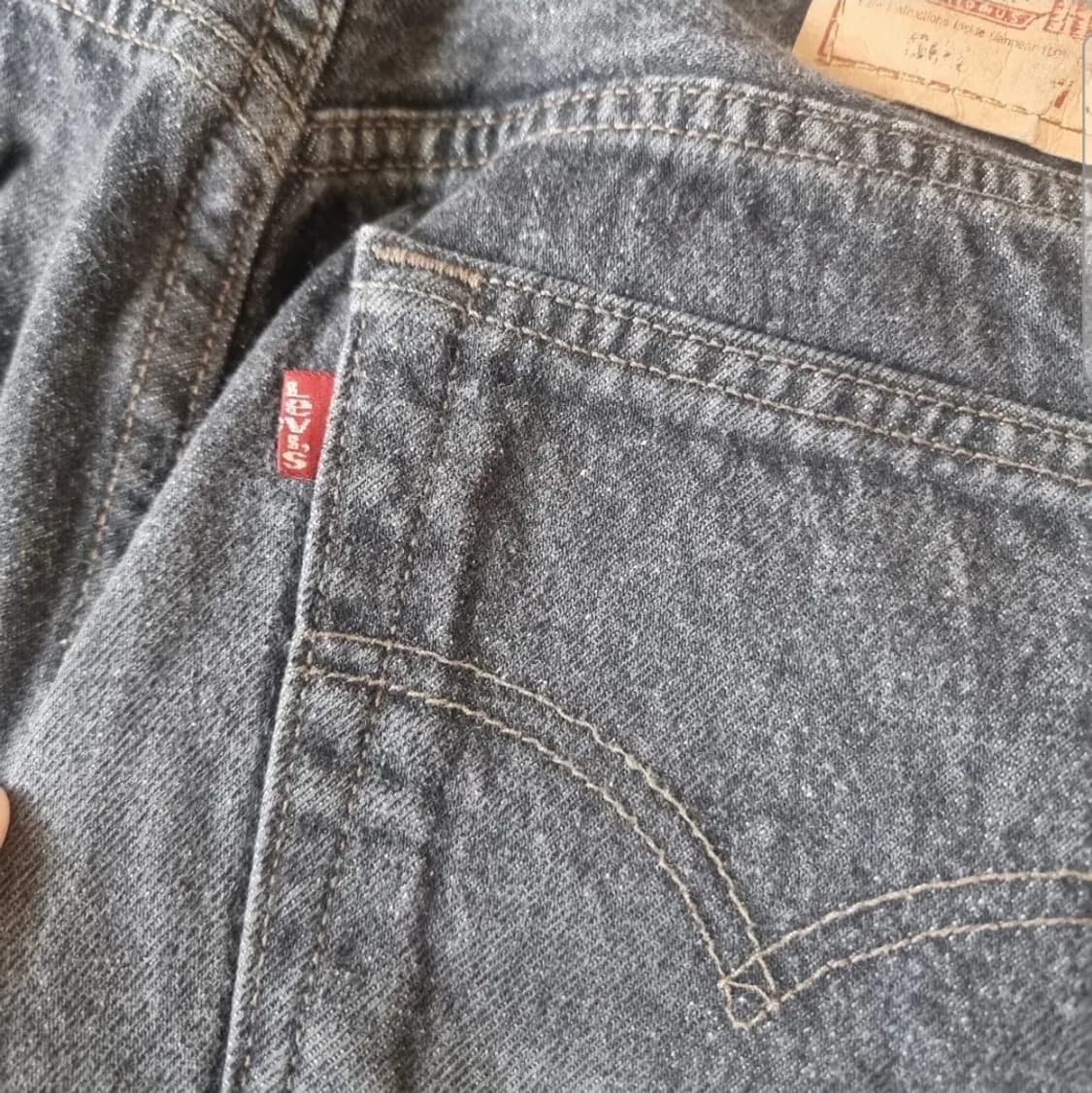미제 리바이스 501 블랙진(34) 상품이미지6