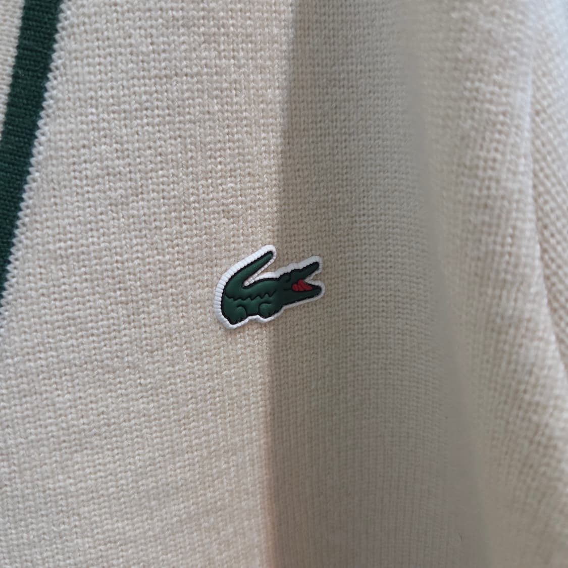 라코스테 주니어 컬러티핑 가디건 상품이미지3