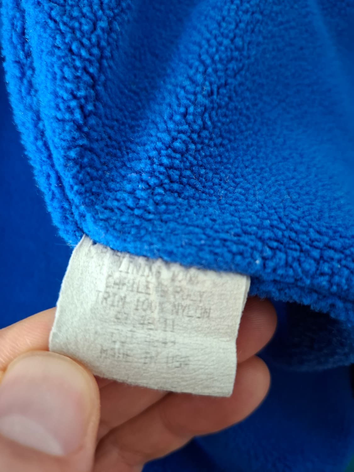 L 파타고니아 90s usa 쉘드 신칠라 아우터 에메랄드 바람막이 상품이미지8