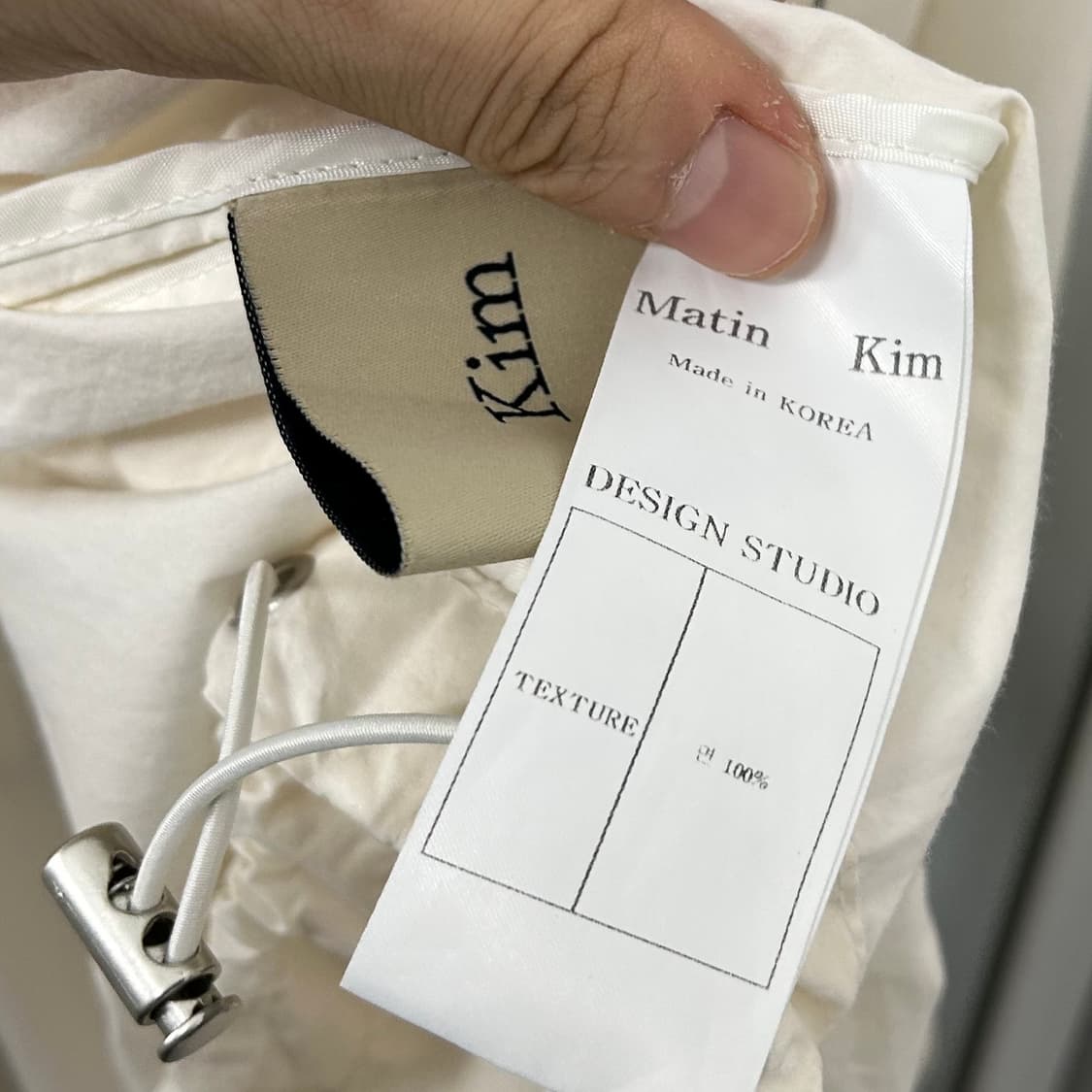 마뗑킴 백로고 투웨이 바람막이 자켓 상품이미지7