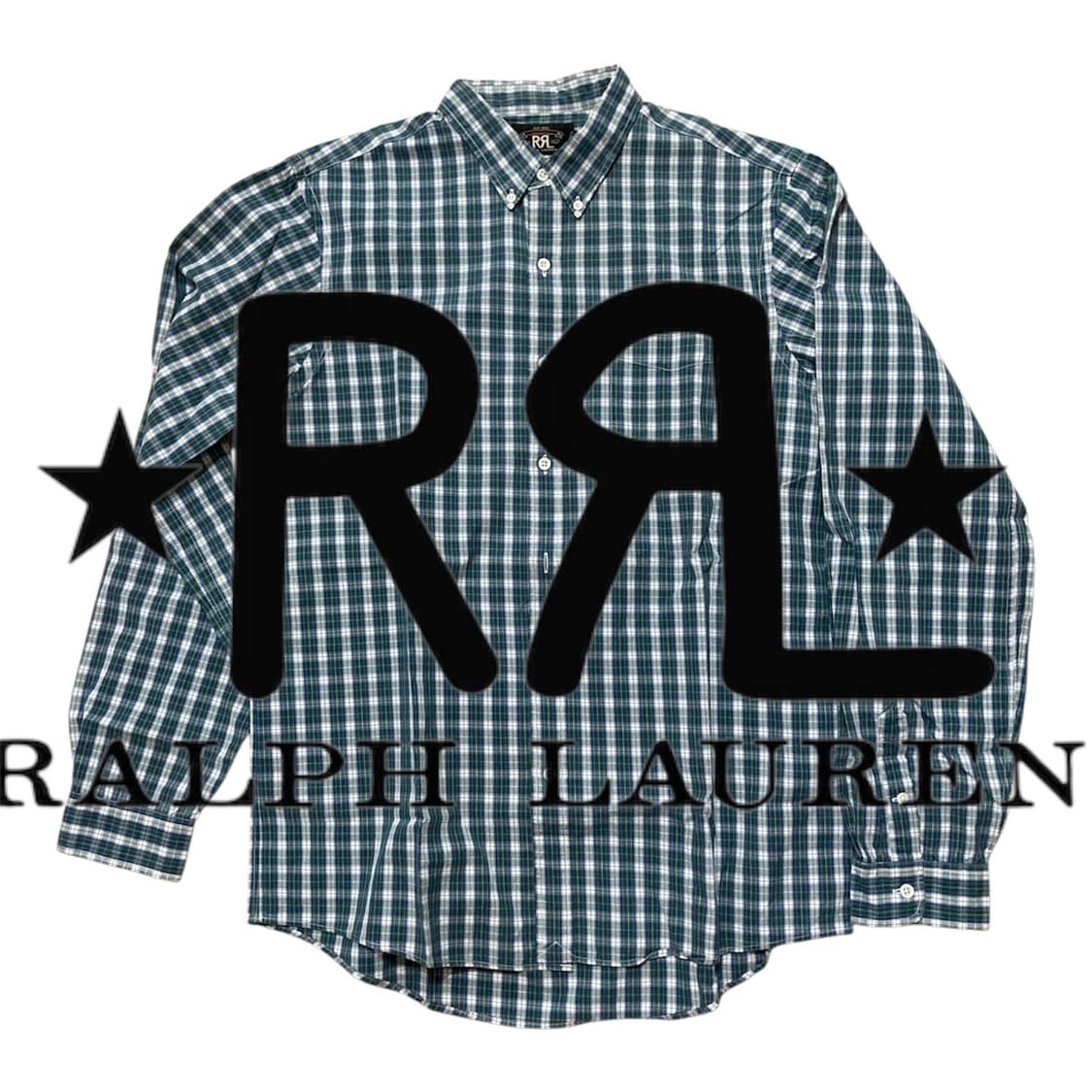 RRL BD 체크 셔츠 L 상품이미지1