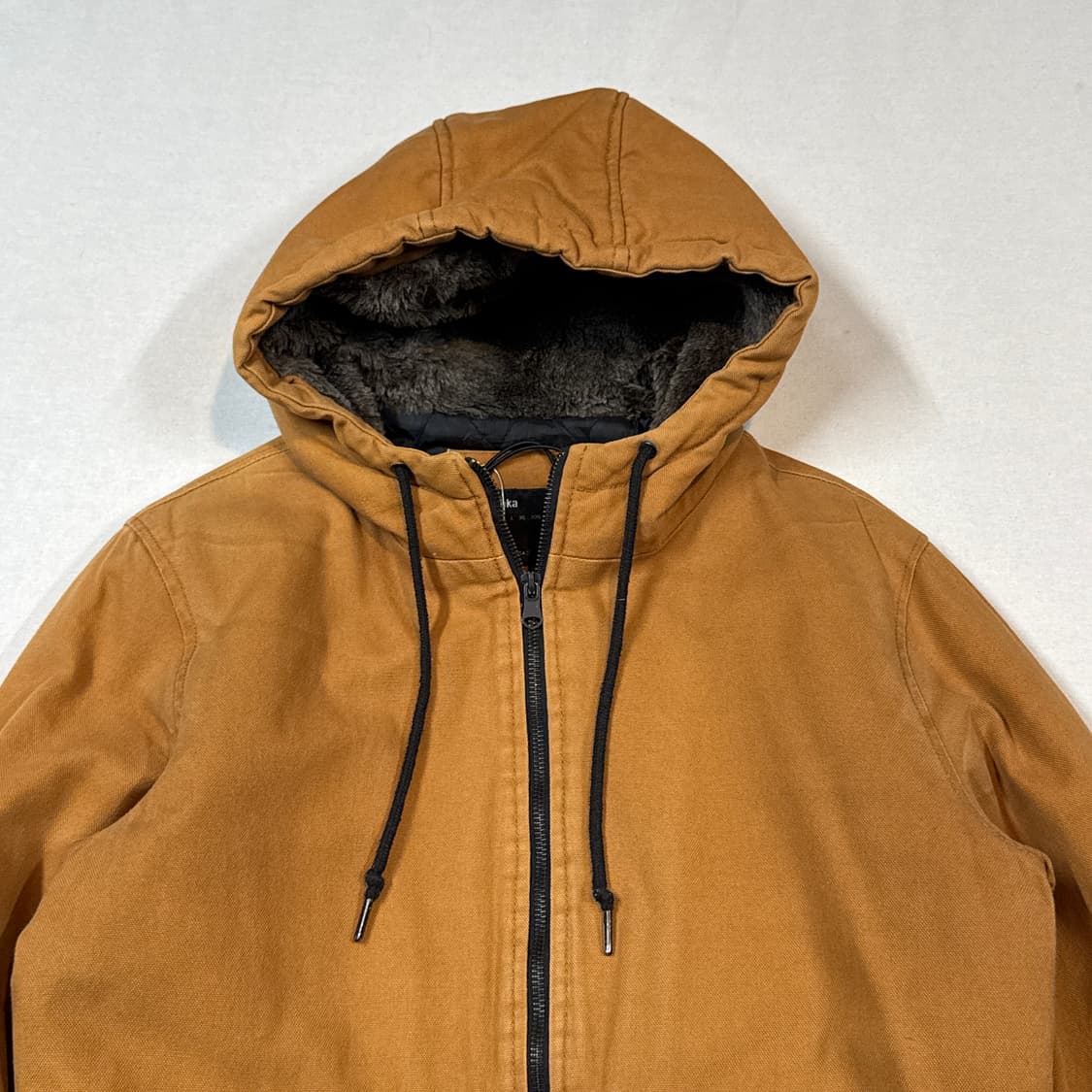 S) 베르슈카 퀼팅 안감 워크 후드 액티브 자켓 상품이미지3