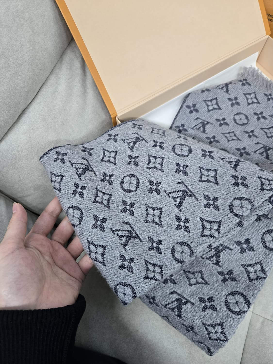[보증서 정품]루이비통 모노그램 스카프 상품이미지2