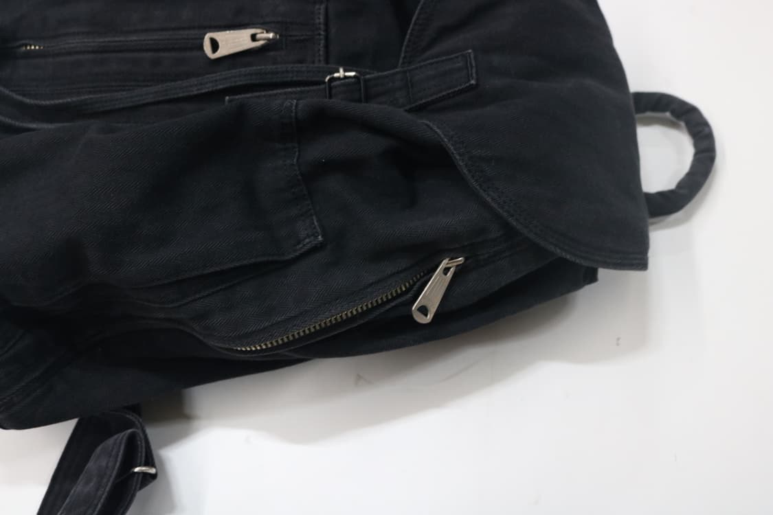 PORTER 포터 요시다컴퍼니 블랙 코튼 캔버스 백팩 상품이미지5