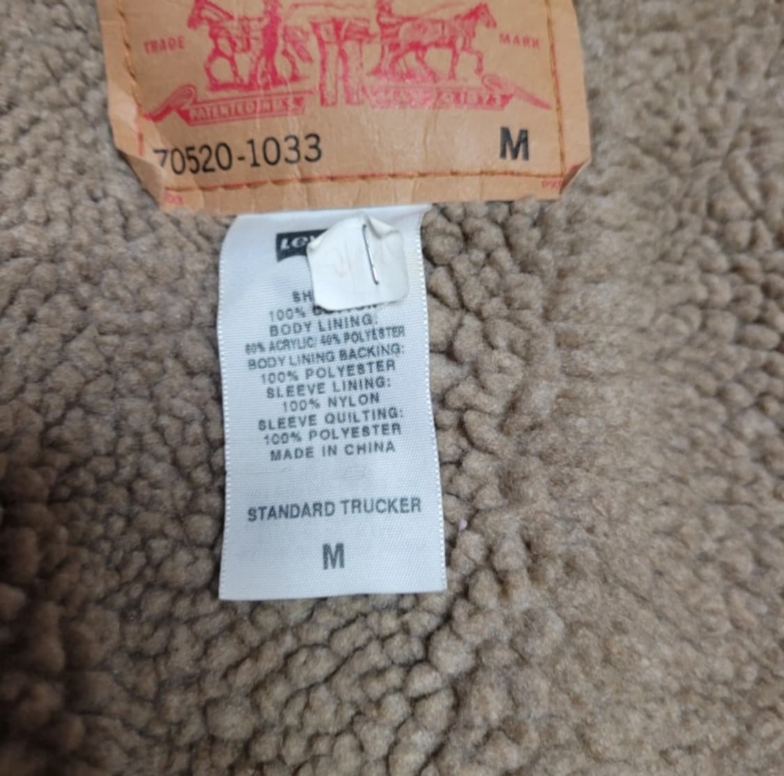 리바이스 코듀로이 자켓 M (95~100) 상품이미지3