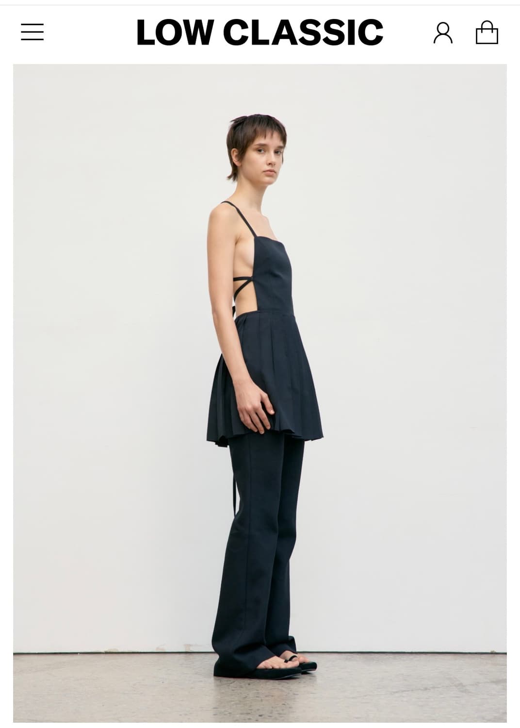 로우클래식 미니드레스 원피스 상품이미지2