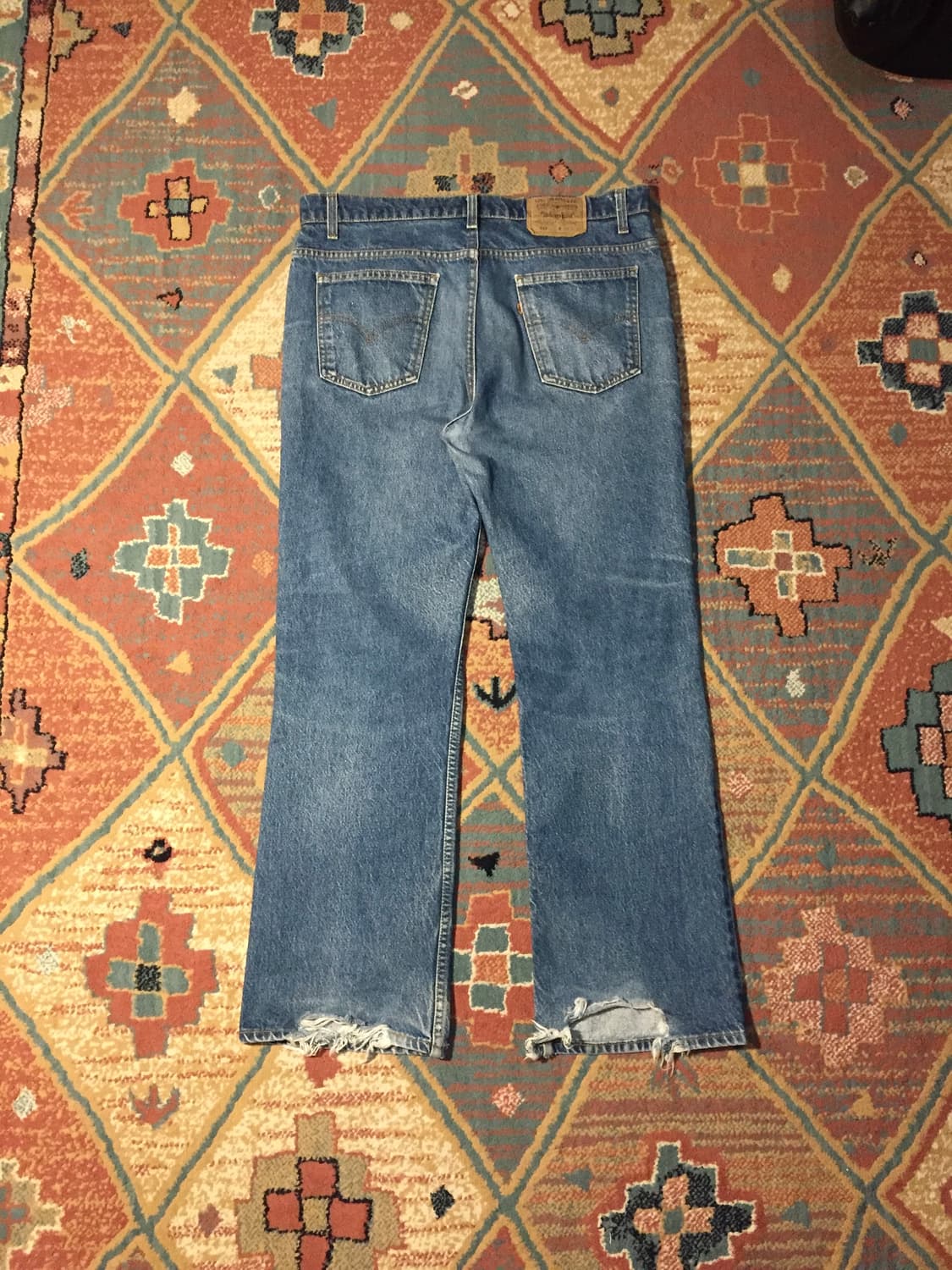 90‘s 리바이스 517 굿 페이딩 굿 사이즈 상품이미지4