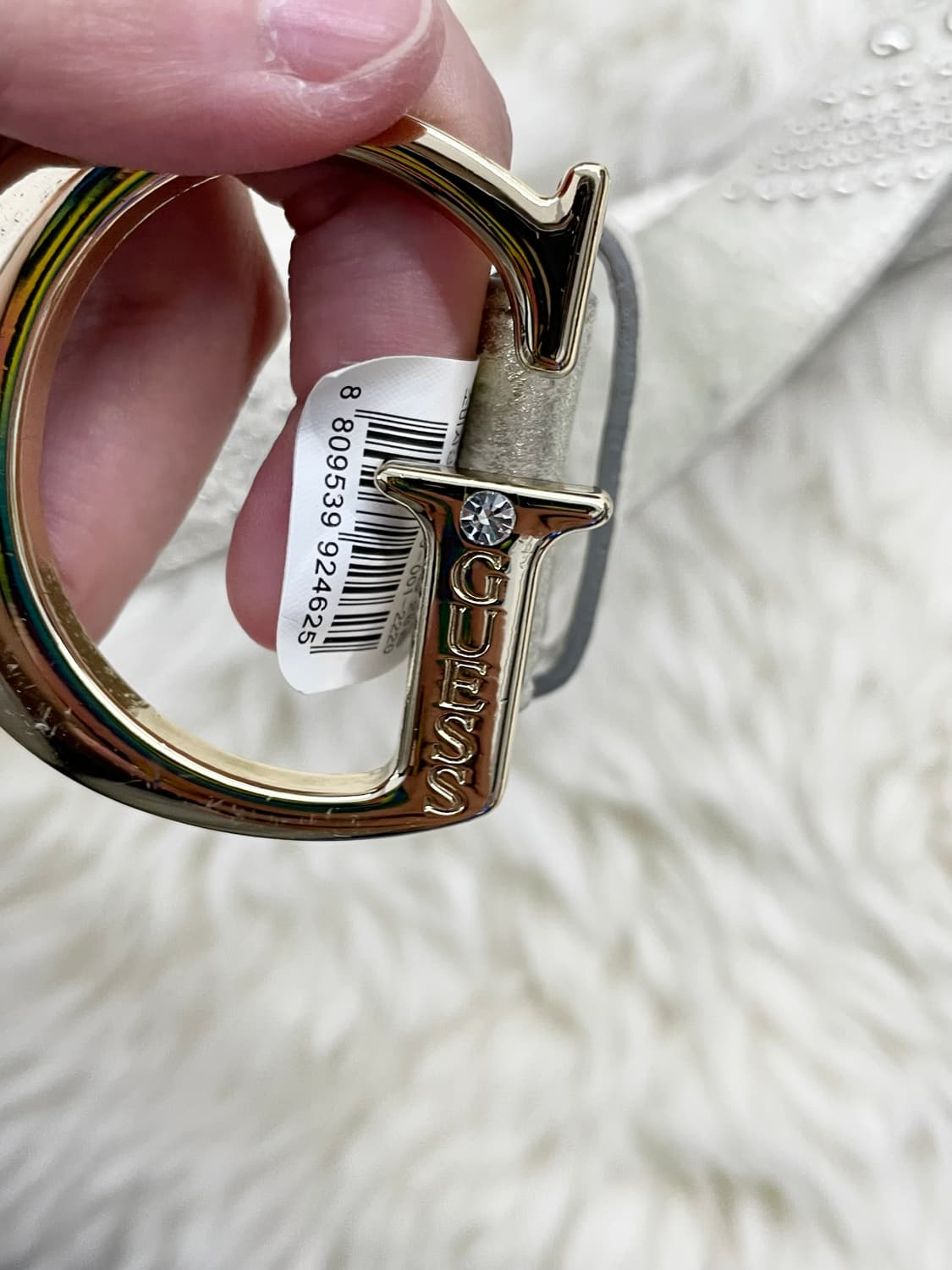 게스 스터드 로고 버클 벨트 상품이미지3