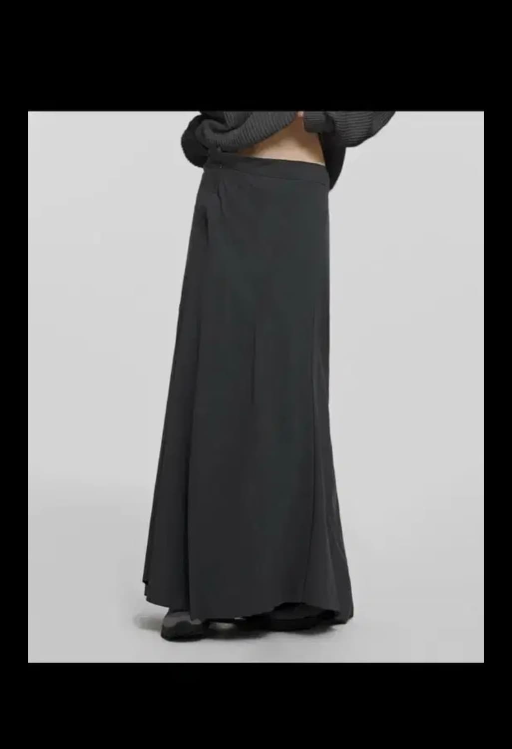 나체 웨이브 맥시 스커트 상품이미지2