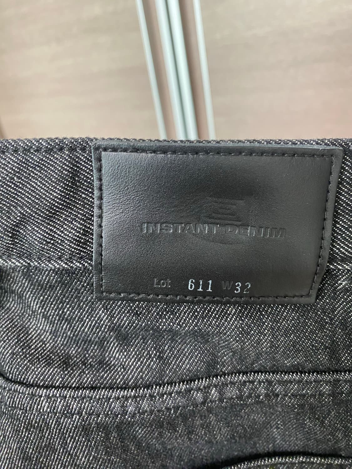 브랜디드 611 HARD TWIST DENIM BLACK 32 상품이미지8