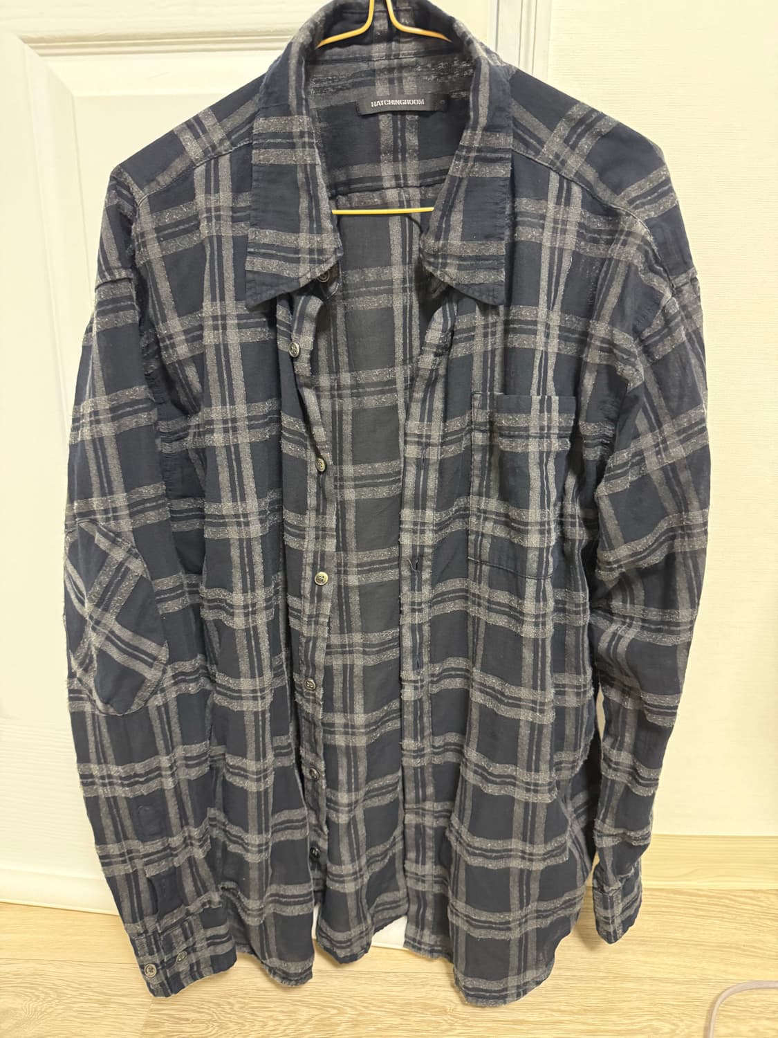 해칭룸 보일드 체크 셔츠 3 상품이미지1