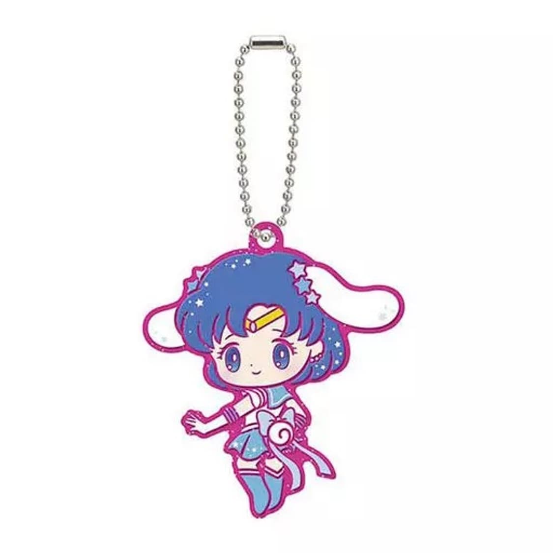 세일러 머큐리x시나모롤 콜라보 키링 상품이미지1