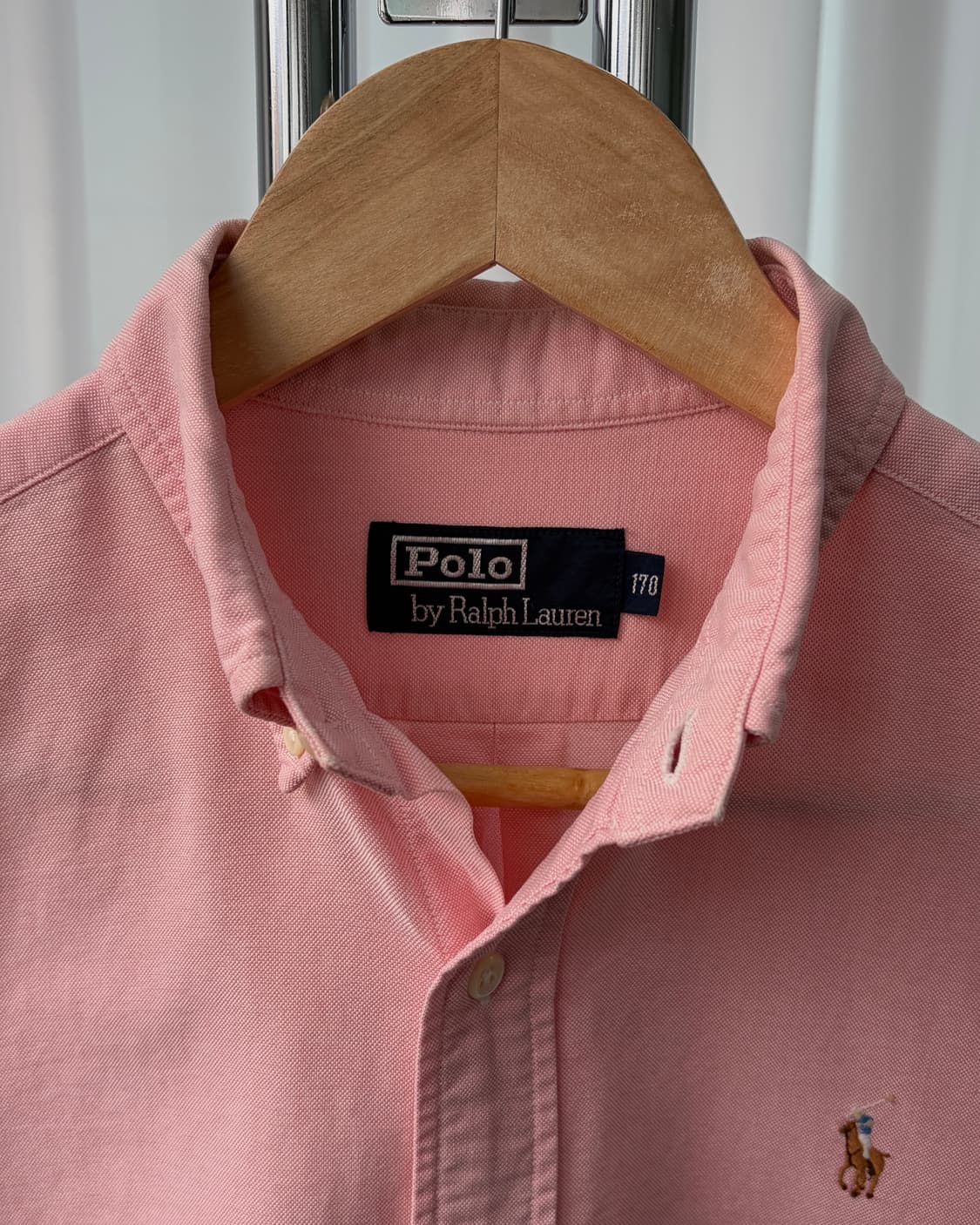 [S]폴로 랄프로렌 핑크 옥스포드 셔츠 상품이미지7