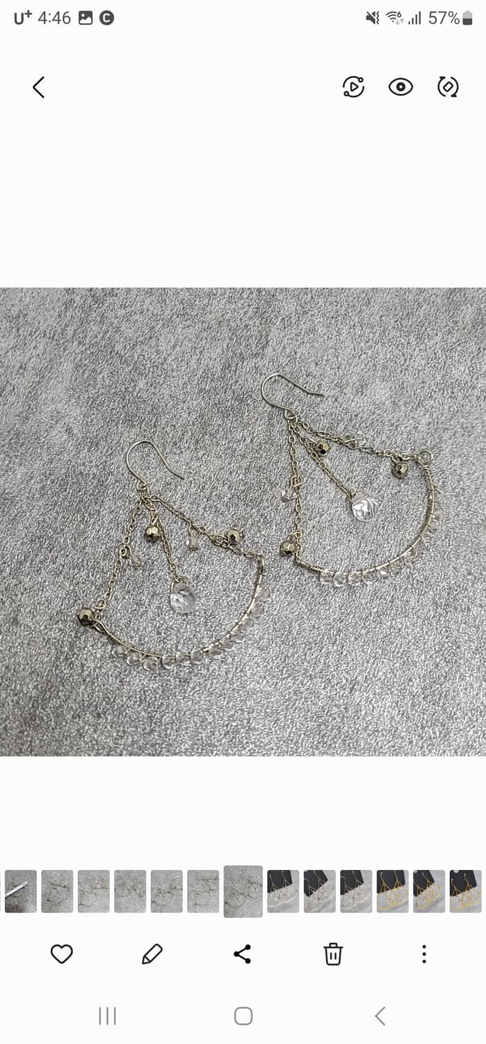 handmade earrings 상품이미지2