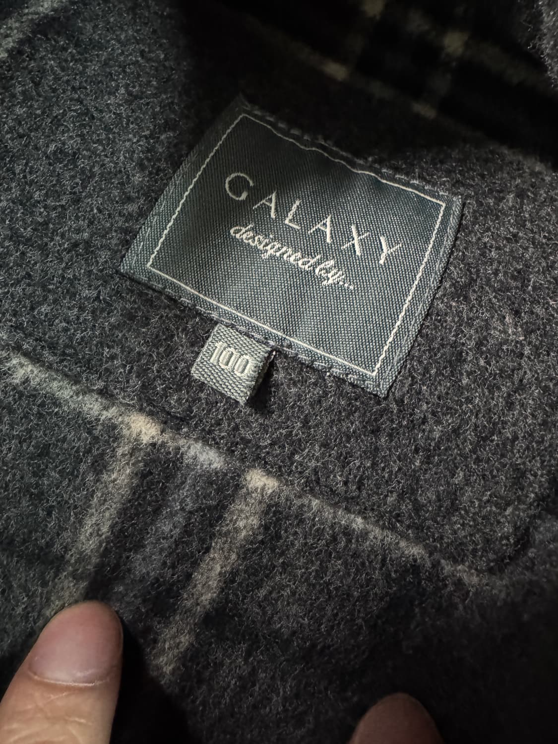 갤럭시 떡볶이 더플 집업 코트 L ~~ XL 상품이미지3