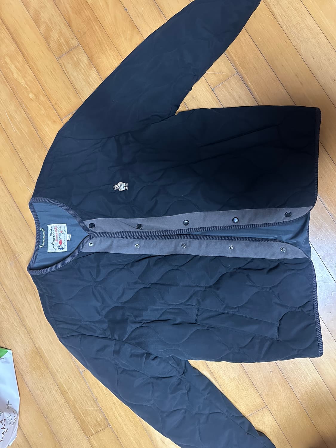 블랙 퀼팅 자켓 상품이미지2