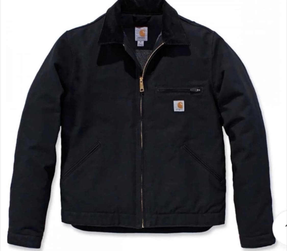 (오늘구매시 네고가능)칼하트 디트로이트 자켓 블랙 xl 상품이미지1