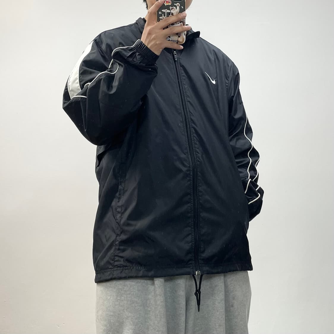 나이키 사이드 라인 스우시 바람막이 자켓 상품이미지1