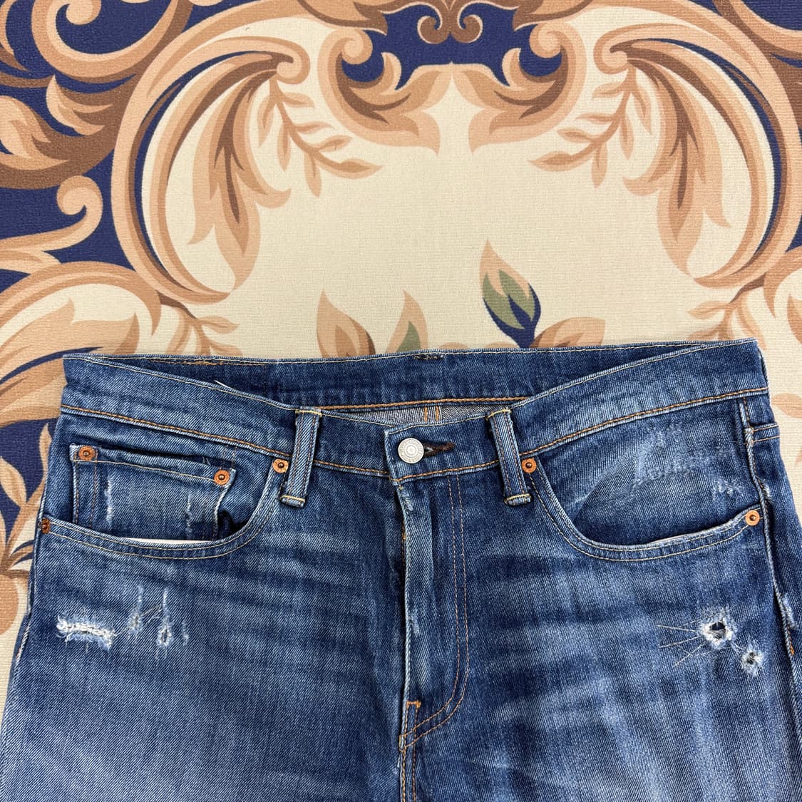(34)리바이스 Levis 511 데미지 워싱 데님팬츠 상품이미지2