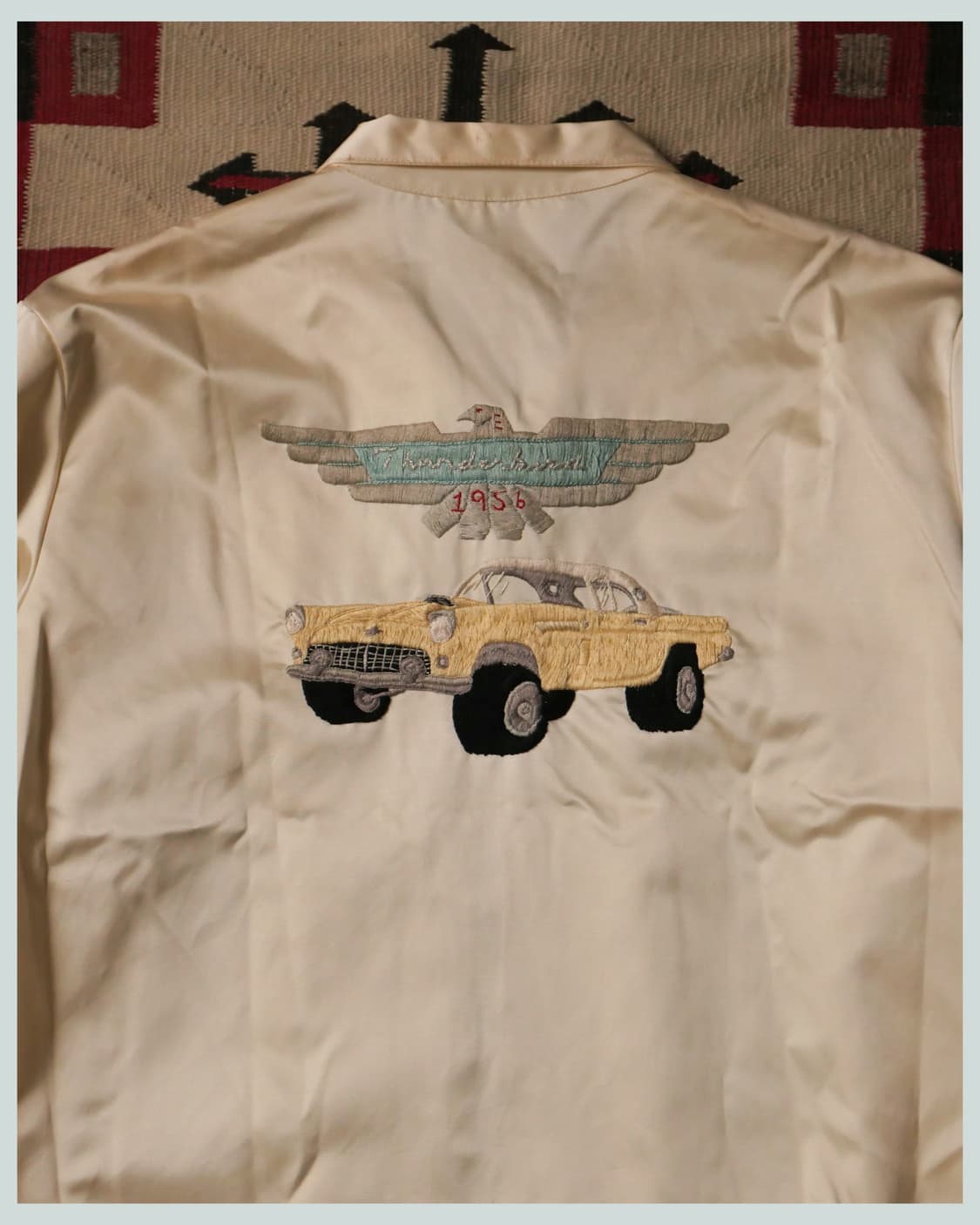 *50-60s Satin Car Club Racing Jacket  상품이미지3