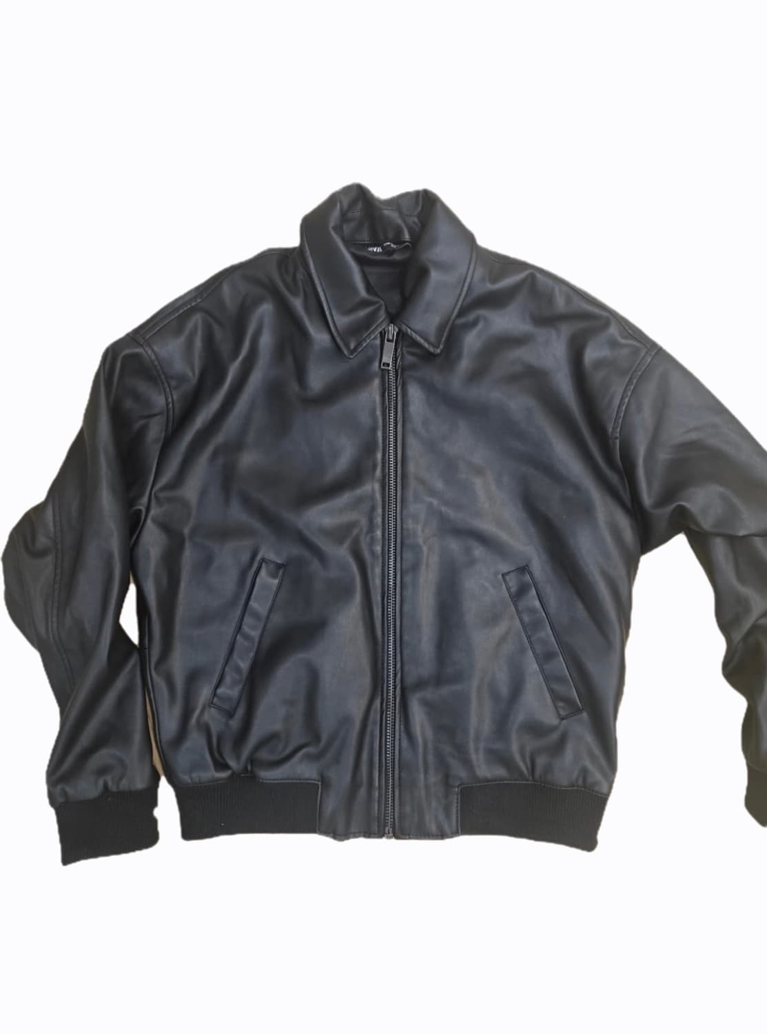 Zara leather jacket 상품이미지1