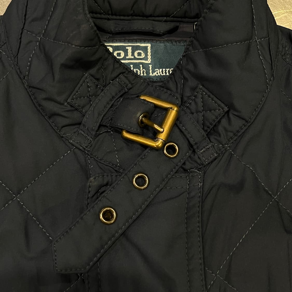 POLO 폴로 랄프로렌 네이비 퀼팅 재킷
 상품이미지7