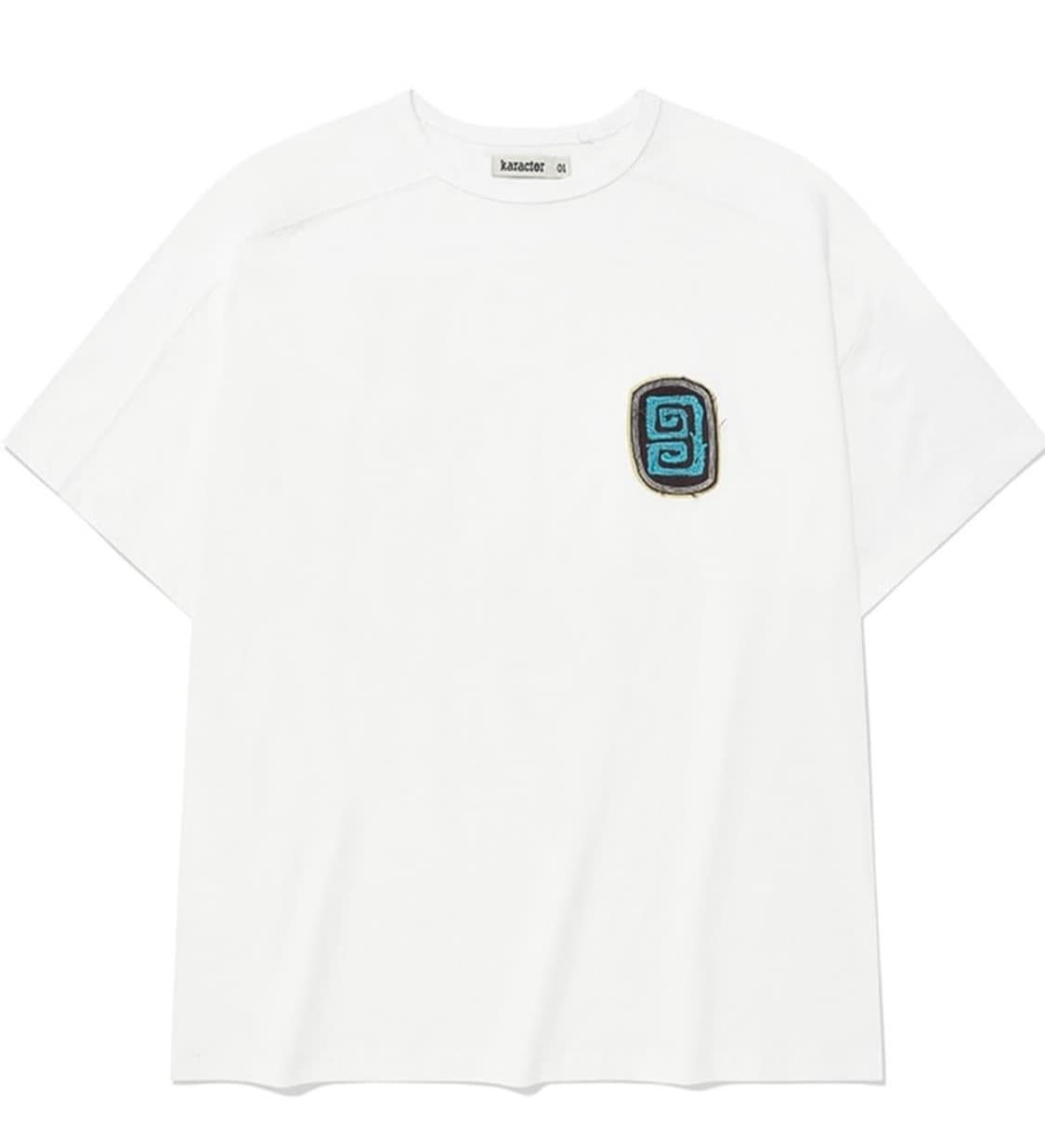 카락터 Fuzzy Half T-Shirt / Off White 상품이미지1
