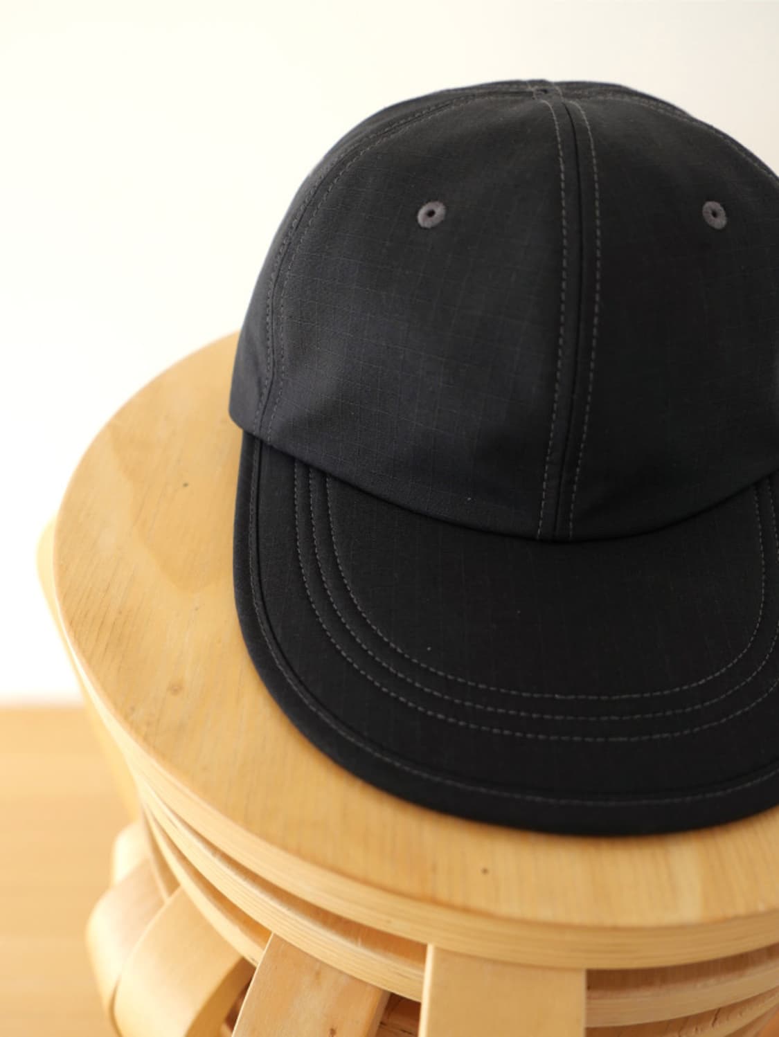 'DEVELOP CAP' - BLACK RIPSTOP 상품이미지1