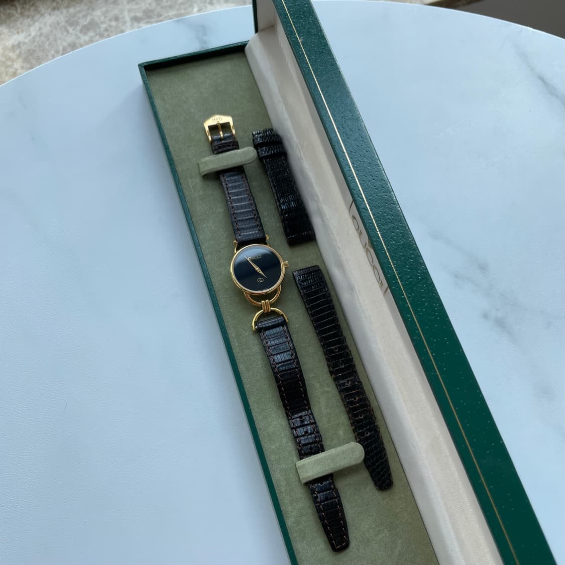 구찌 6000L 골드쿼츠 빈티지 시계 상품이미지2