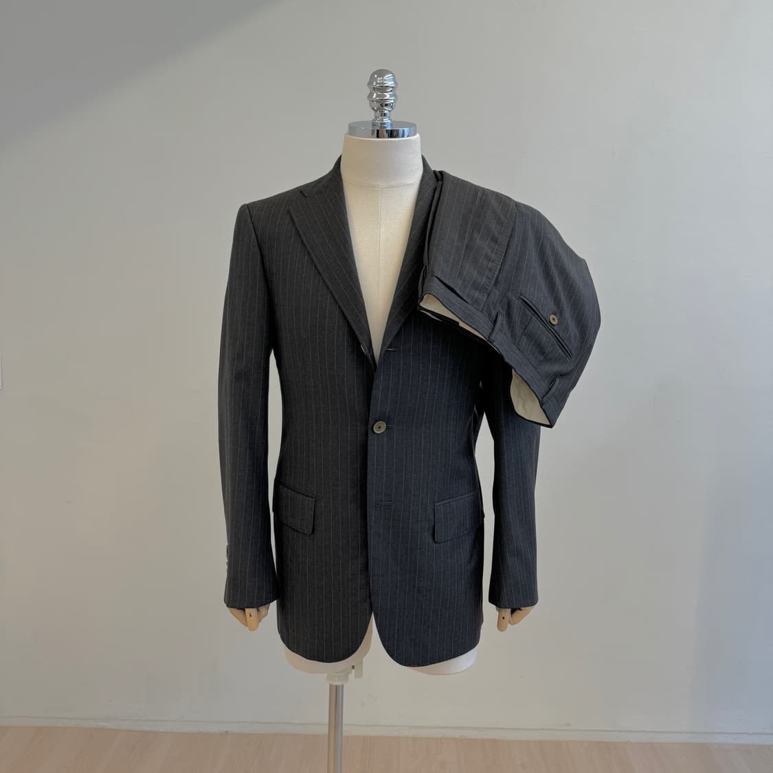 United Arrows Sovereign 핀스트라이프 셋업 상품이미지2
